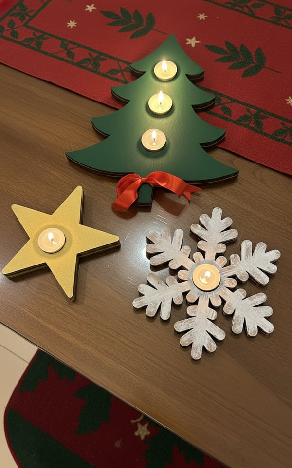 Winter bloom (set of 3)